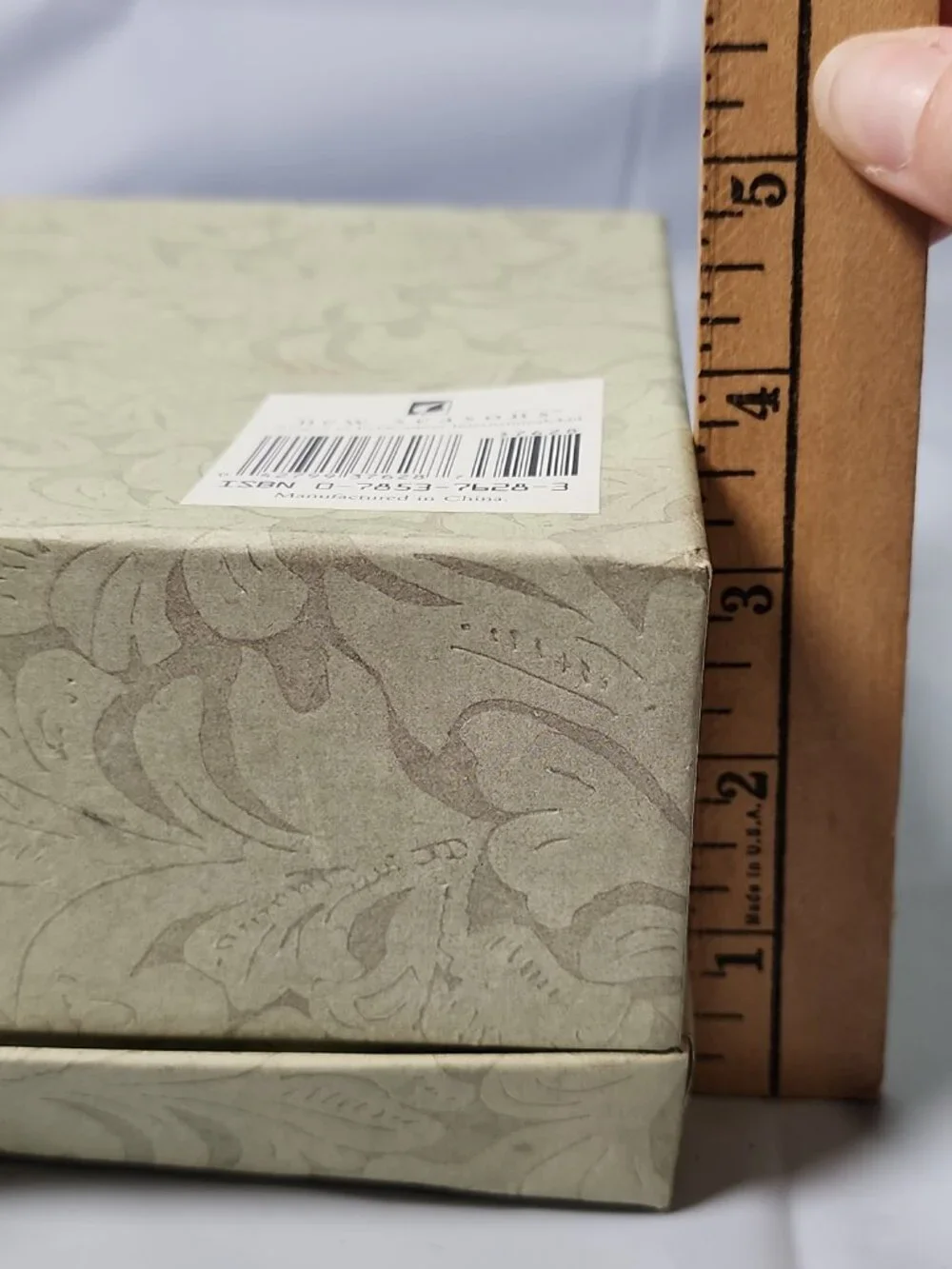 VTG New Seasons Deluxe Note Card Set & Keepsake Box Assorted Botanical Design